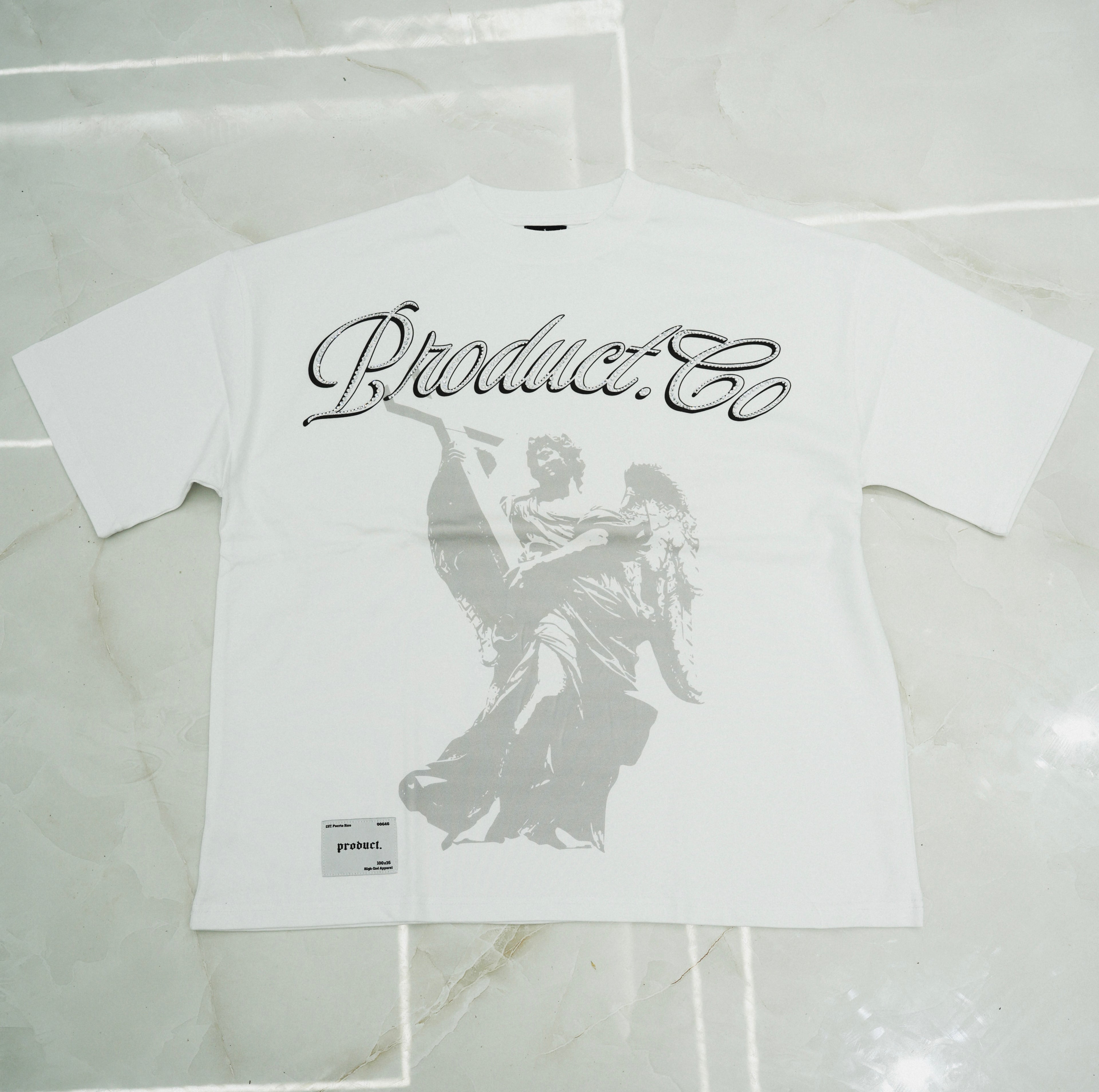 "Archangel"  White Tee